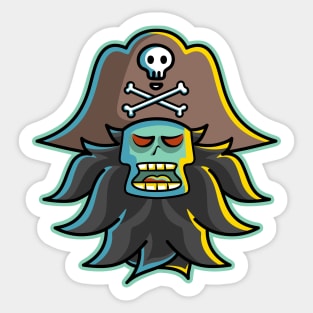 Pirate LeChuck Sticker